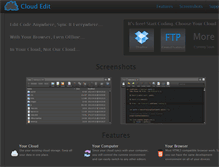 Tablet Screenshot of cloud-edit.com